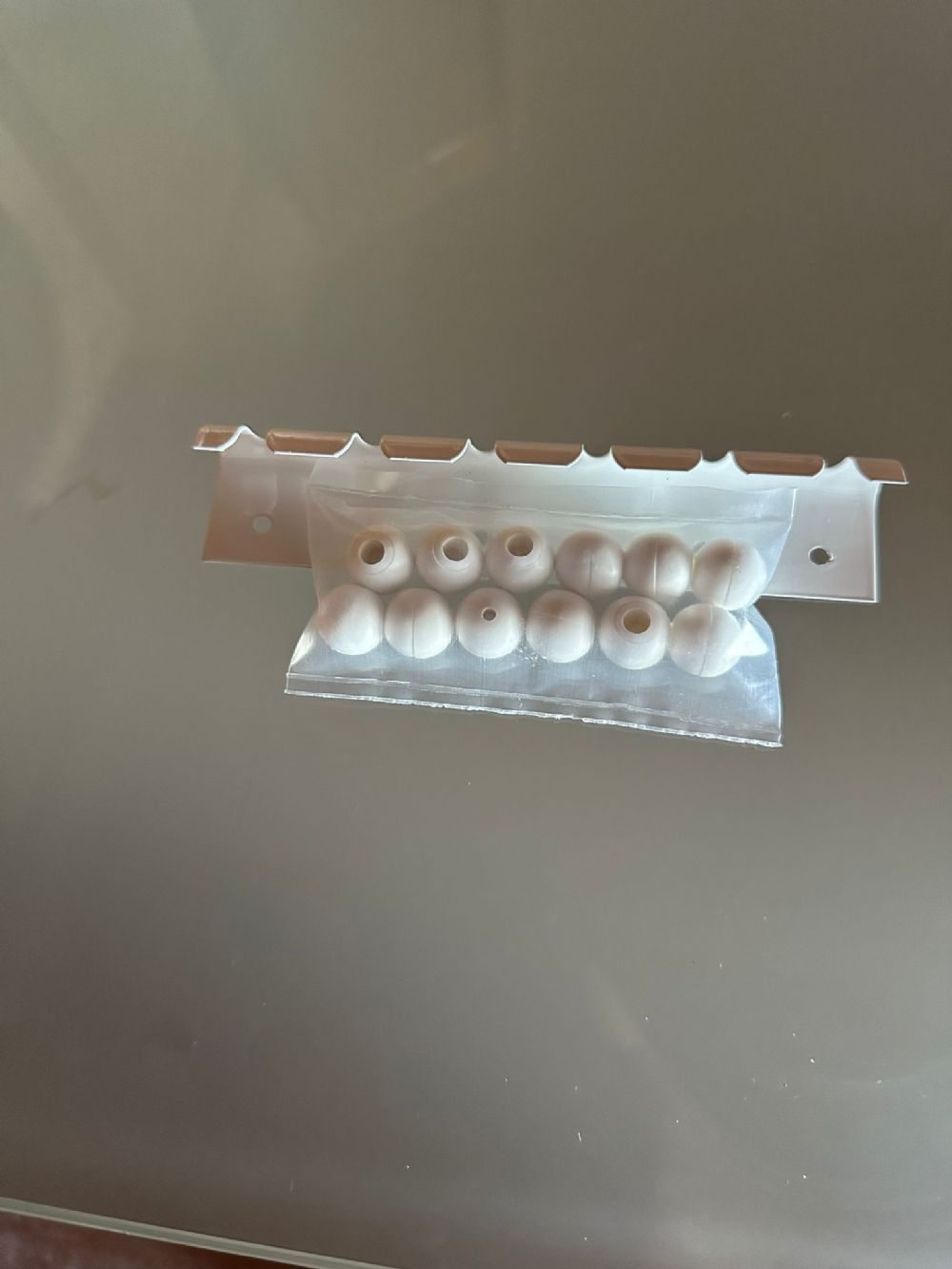 6'lı Lyra Asansörlü Çamaşırlık Yan Duvar Bağlantı Aparatı ve Boncuk Seti