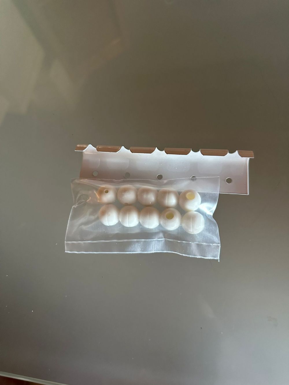 5'li Lyra Asansörlü Çamaşırlık Yan Duvar Bağlantı Aparatı ve Boncuk Seti